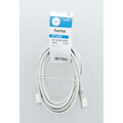 Кабель Hama H-200916 RJ-45 (m) RJ-45 (m) 3м (00200916) серый