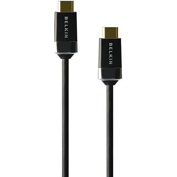 Кабель HDMI BELKIN AV10050-1M A M/M, Ethernet, 1м, черный
