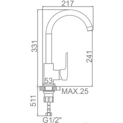 Смеситель Ledeme H58 L4058