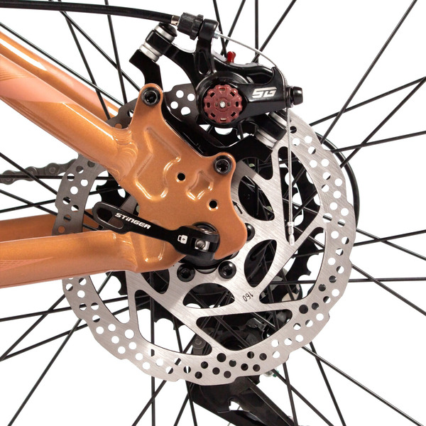 Велосипед Stinger Laguna 27.5 MD 2025 (бежевый)
