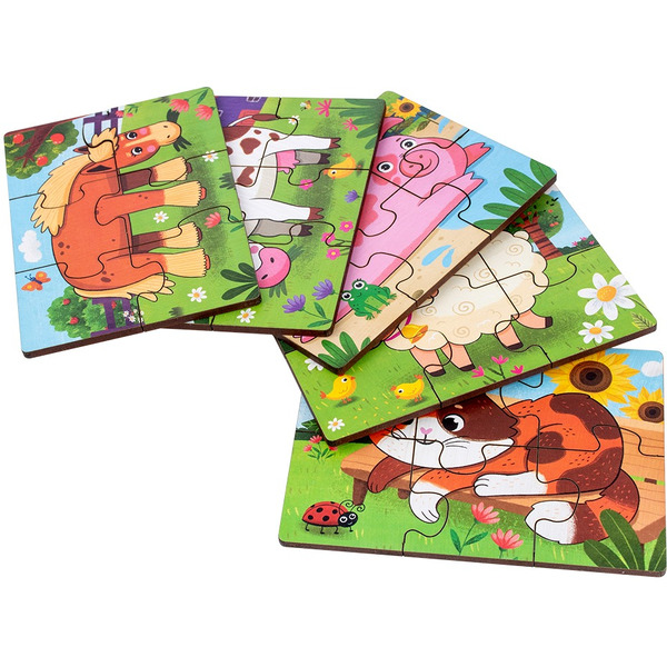 Пазл MASTER WOOD Животные WPM