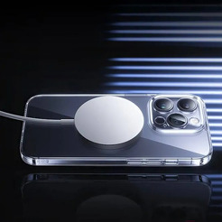 Накладка силиконовая Baseus P60115400201-01 Schott Series for iP 15 Plus, с защитным стеклом и набором для чистки, Clear