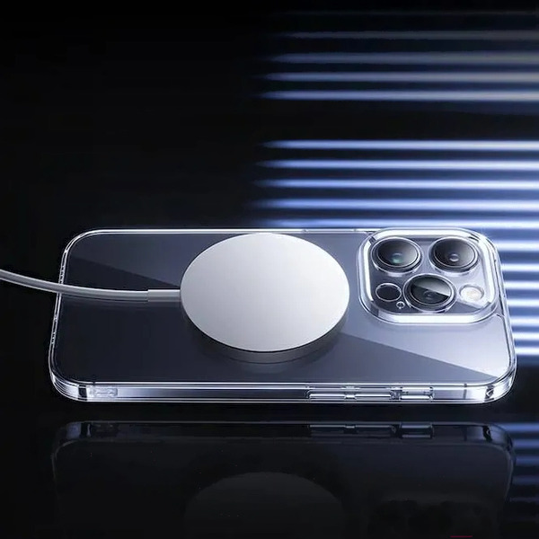 Накладка силиконовая Baseus P60115400201-01 Schott Series for iP 15 Plus, с защитным стеклом и набором для чистки, Clear