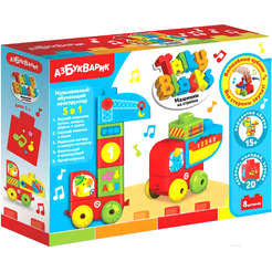Развивающая игрушка Азбукварик Talky Blocks Машинки на стройке 2762