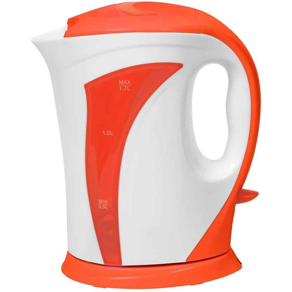 Электрочайник POLLY EK-17 (бело-оранжевый)