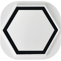 Вентиляционная решетка теневая HOMY AIR AH100W