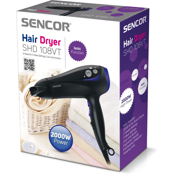 Фен Sencor SHD 108VT