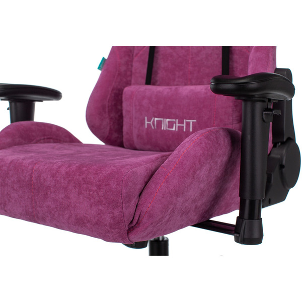 Кресло игровое Zombie VIKING KNIGHT Fabric Light-15 (1372997) малиновый