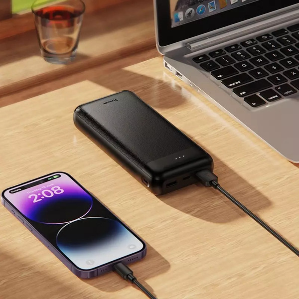 Внешний аккумулятор Hoco J153A Stability 20000mAh (черный )