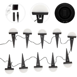 Гирлянда садовая грунтовая Lamper Каскад Взлетная Полоса 602-244