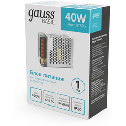 Блок питания Gauss BT502