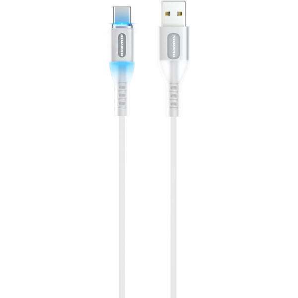 Кабель ATOMIC LEDIT USB-A - USB-C 30.369 (белый)