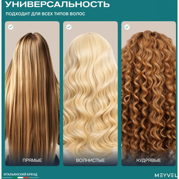 Фен Meyvel MF11-1600 (серый)