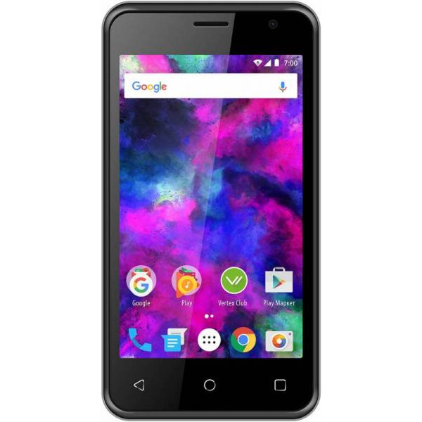 Смартфон VERTEX Impress Funk (3G) (графит)