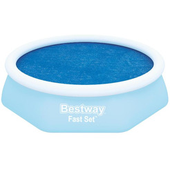 Солнечное покрывало Bestway 58060 для бассейна диаметром 244 см