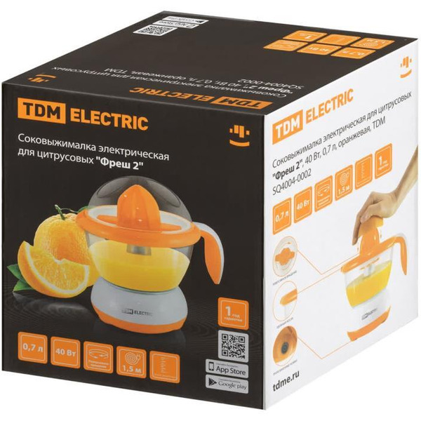 Соковыжималка электрическая для цитрусовых TDM  Фреш 2 SQ4004-0002