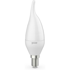 Лампа светодиодная "На ветру" GAUSS C37 6,5W 4100K E14