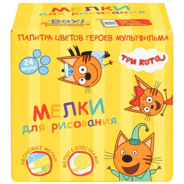 Мелки для рисования DREAM MAKERS TRI KOTA MLB24TK