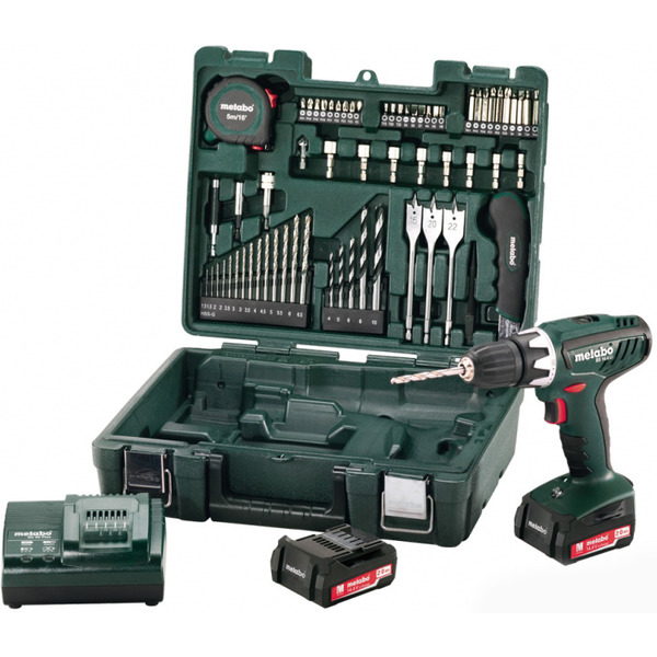 Аккумуляторная дрель-шуруповерт METABO BS 14.4 LI SET (602105540)