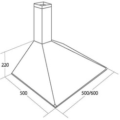 Вытяжка Akpo Soft 60 WK-5 (нержавеющая сталь)