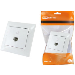 Розетка компьютерная TDM Лама SQ1815-0016