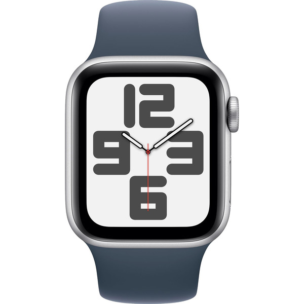 Умные часы Apple Watch SE 2 40mm Silver MRE13CH/A (силиконовый ремешок S/M)