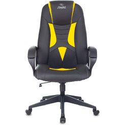 Кресло игровое Zombie 8 (1583540) черный/желтый