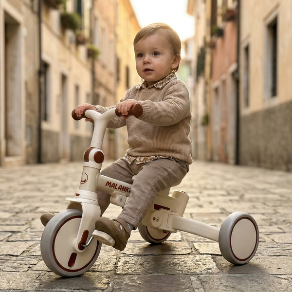 Детский велосипед Bubago Malanka BG 211-1 (бежевый)