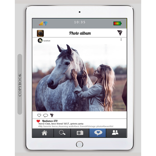 Тетрадь ПРОФ-ПРЕСС 48 л Планшеты, клетка, мелов. обл., лен 48-2937