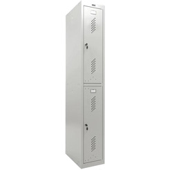 Шкаф металлический для одежды BRABIX LK 12-30