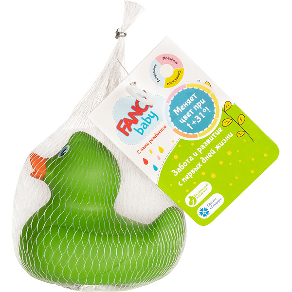 Игрушка для купания Fancy Baby Уточка UTK07