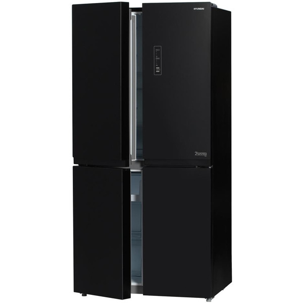 Холодильник Hyundai CM5005F (черное стекло)