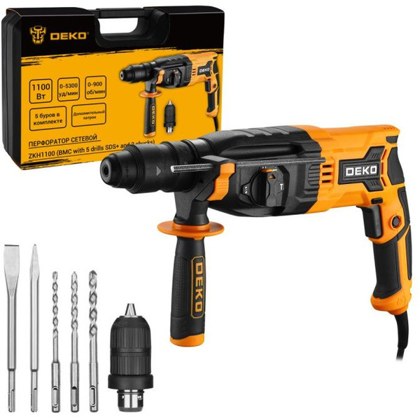 Перфоратор Deko ZKH1100 (083-1008)