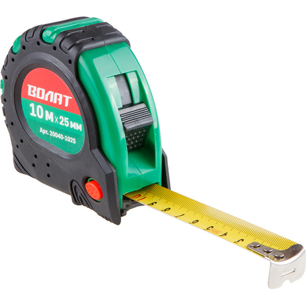 Рулетка ВОЛАТ 10м/25мм (20040-1025)