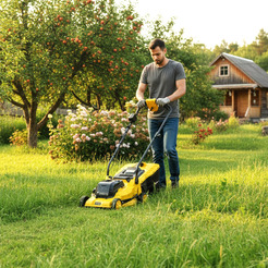 Газонокосилка KOLNER KLM 18BL-330-1