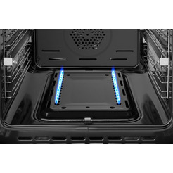 Газовый духовой шкаф Weissgauff WGO 706 D Black Glass