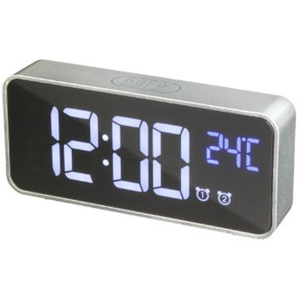 Настольные часы ArtStyle CL-S80WBL (серебристый)