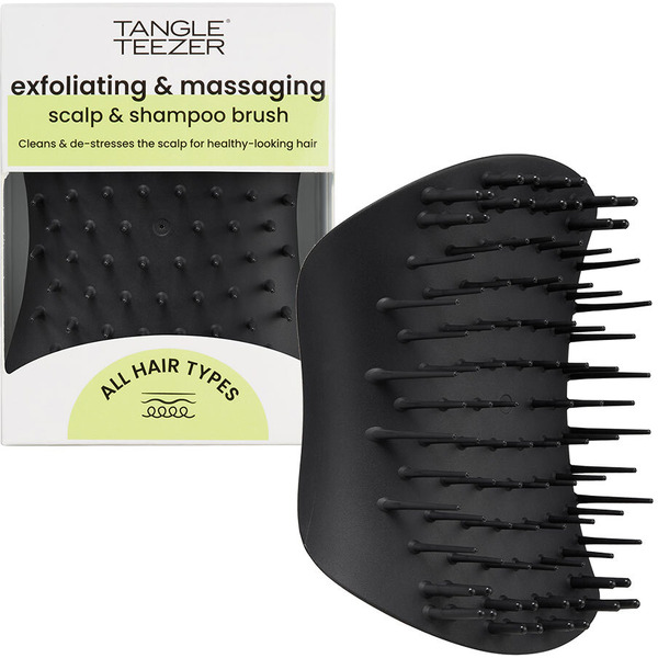 Щетка для массажа головы Tangle Teezer The Scalp Exfoliator and Massager Onyx Black 2268