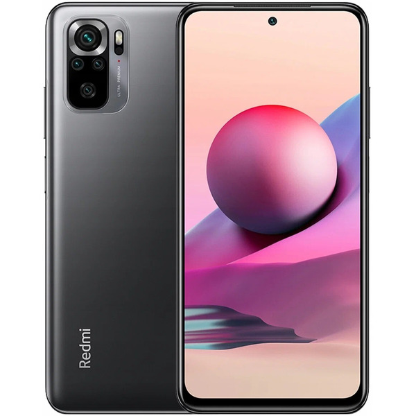 Телефон GSM Xiaomi Redmi Note 10S 6GB/64GB без NFC Onyx Gray EU