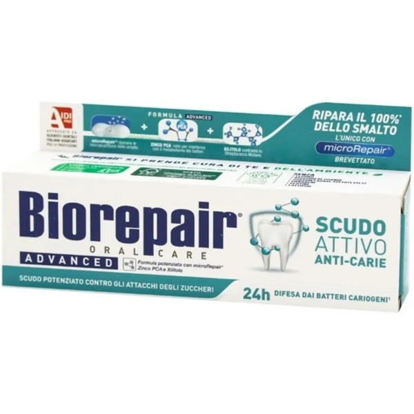 Зубная паста Biorepair Advanced Scudo Attivo Smalto (75 мл)