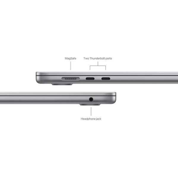 Ноутбук Apple MacBook Air 15' M3 8/512GB A3114 (космический серый) + Адаптер Red Line BS-01 16А