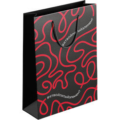 Пакет с ламинацией 5 ЭЛЕМЕНТ "Дай 5 Добру" (средний)