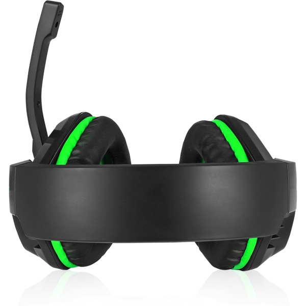 Игровая стереогарнитура Jet.A GHP-180 (чёрно-зелёная)