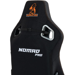 Игровое кресло Evolution Nomad PRO (черный/оранжевый)