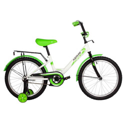 Велосипед Novatrack 201FOREST.WT5 (20" белый-зеленый)