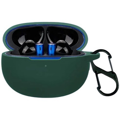 Чехол Bingo Silicone для REALME Buds Air 3 (темно-зеленый)