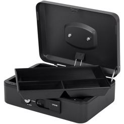 Ящик для денег BRAUBERG 291353 (черный)