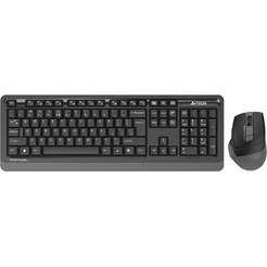 Офисный набор A4Tech Fstyler FG1035 (черный/серый)