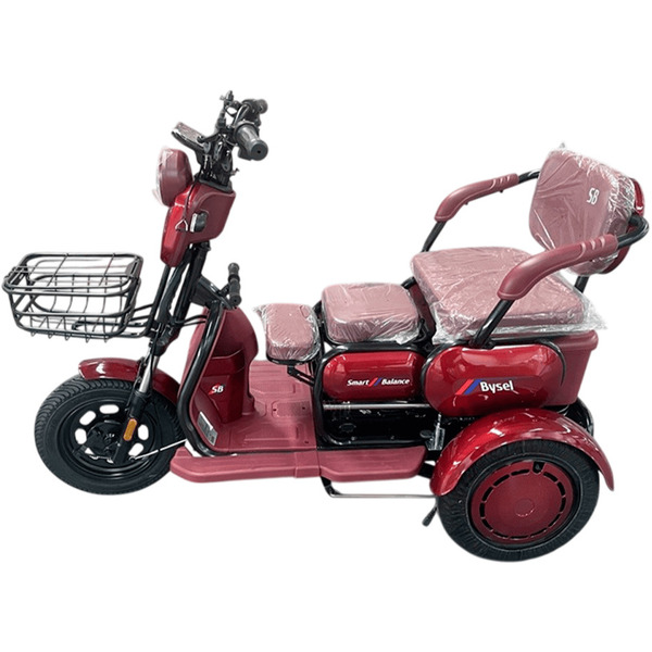Электротрицикл SmartBalance Bysel (красный)