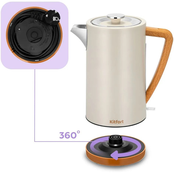 Электрочайник Kitfort КТ-8715